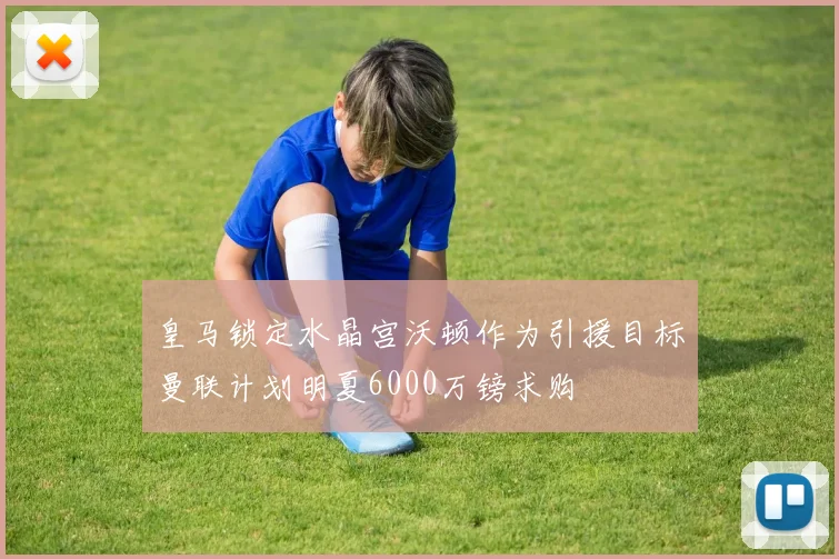 皇马锁定水晶宫沃顿作为引援目标曼联计划明夏6000万镑求购