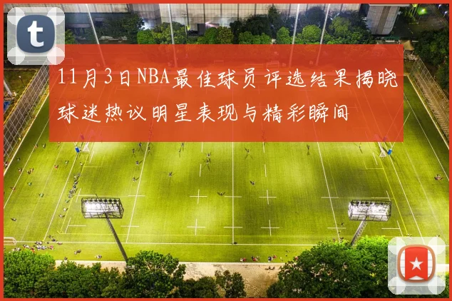 11月3日NBA最佳球员评选结果揭晓球迷热议明星表现与精彩瞬间
